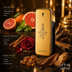 Authentic Paco Rabanne One Million Eau De Toilette 100ml for best price with fast delivery - perfumesouq Qatar