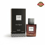  Rasasi Hamsaat Oud Majestic EDP 100 ml perfume bottle featuring woody spicy oud scent Perfumesouq Qatar