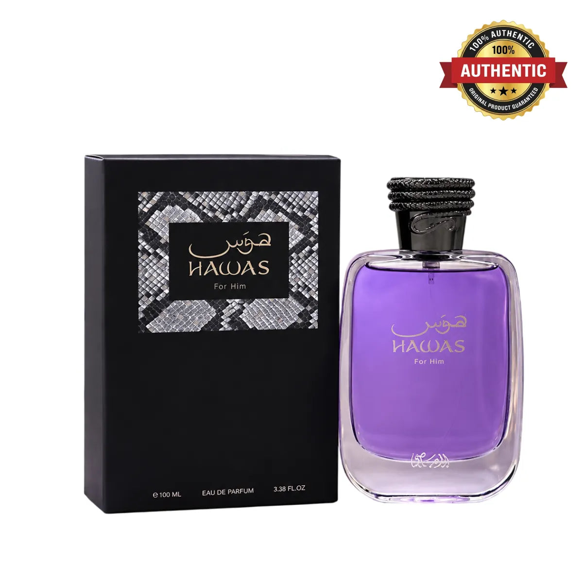 Rasasi Hawas Eau De Parfum 100ml online in Qatar at best price, premium aquatic fruity scent - perfumesouq Qatar