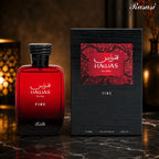 Buy Rasasi Hawas Fire Eau De Parfum 100ml online in Qatar for best price, luxury aromatic fragrance - perfumesouq Qatar