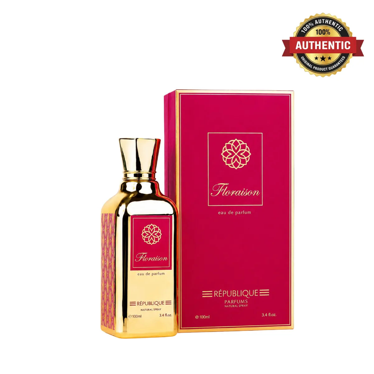 Republique Floraison Eau De Parfum 100ml online in Qatar at best price, premium floral fruity scent - perfumesouq Qatar