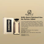 Riiffs Deoro Patchouli EDP 100ml luxury fragrance at best price, authentic and genuine product - Perfumesouq Qatar