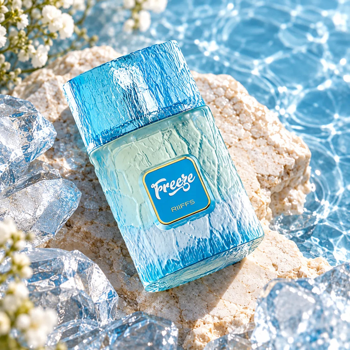 Riiffs Freeze Eau De Parfum 100ml for best price, refreshing fresh scent with lasting fragrance - Perfumesouq Qatar
