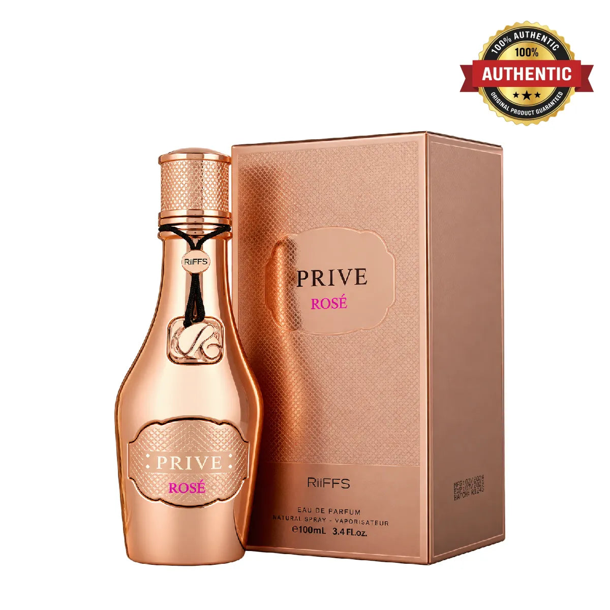 Riiffs Prive Rose Eau De Parfum 100ml online at best price, premium floral fragrance - Perfumesouq Qatar