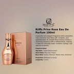 Riiffs Prive Rose EDP 100ml luxury fragrance at best price, authentic and genuine product - Perfumesouq Qatar