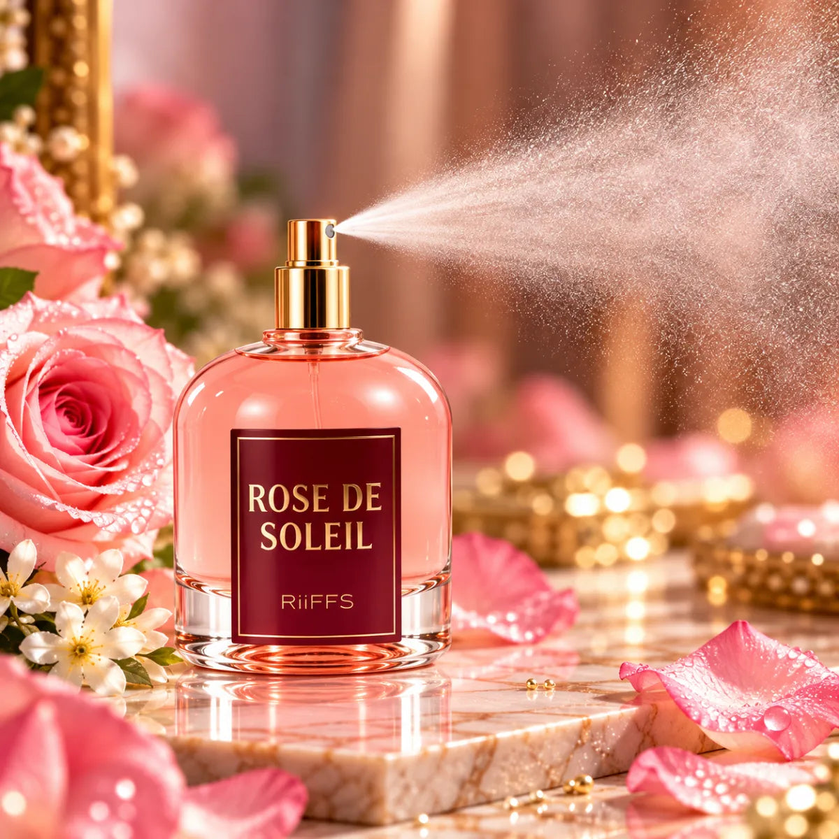 Original Riiffs Rose De Soleil Eau De Parfum 100ml authentic luxury fragrance at best price - Perfumesouq Qatar