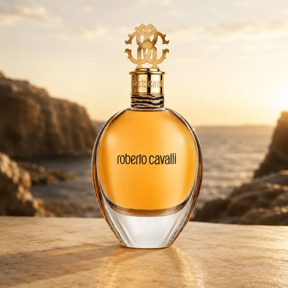 Roberto Cavalli Eau de Parfum 75ml with luxurious floral oriental elegance Perfumesouq Qatar