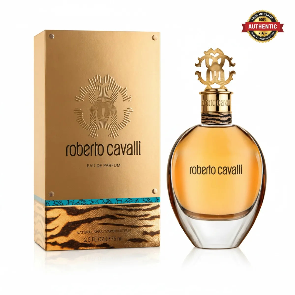 Roberto Cavalli Eau de Parfum 75ml premium women's perfume with long-lasting performance Perfumesouq Qatar