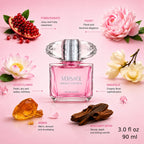 Authentic Versace Bright Crystal Eau De Toilette 90ml for best price with fast delivery - perfumesouq Qatar