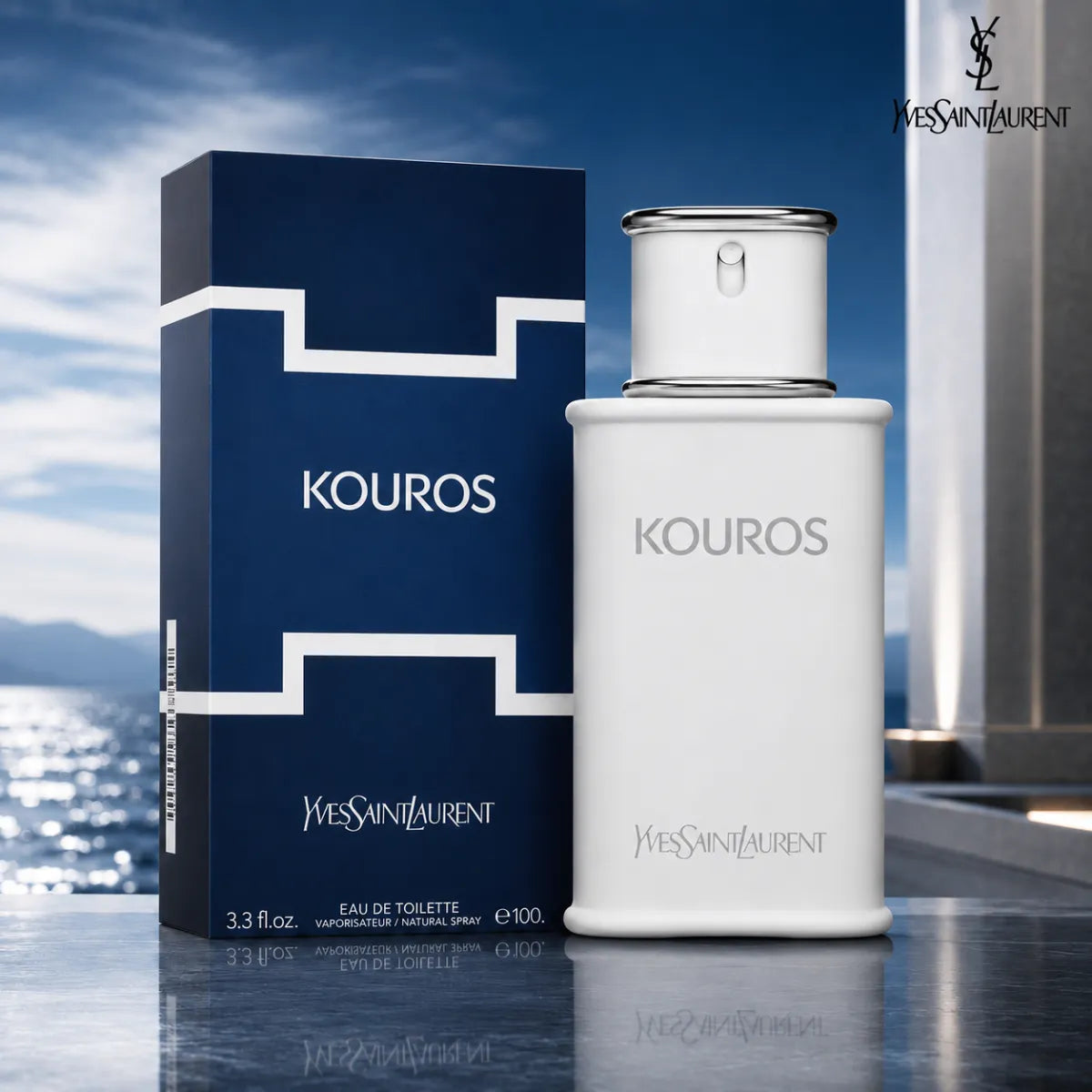 Buy YSL Kouros Eau De Toilette 100ml online in Qatar for best price, luxury aromatic fragrance for men - perfumesouq Qatar

