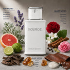 Authentic YSL Kouros Eau De Toilette 100ml for best price with fast delivery - perfumesouq Qatar
