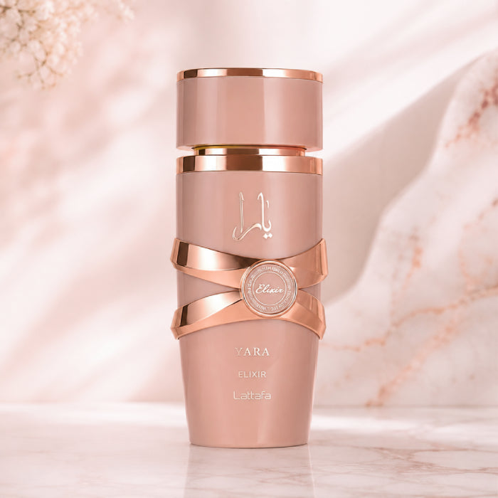 Yara Elixir Eau de Parfum 100 ml  rich vanilla fruity scent from Perfumesouq Qatar