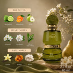 Ahmed Al Maghribi Green Pearl EDP 80ml luxury fragrance at best price in Qatar, authentic and genuine product - Perfumesouq Qatar