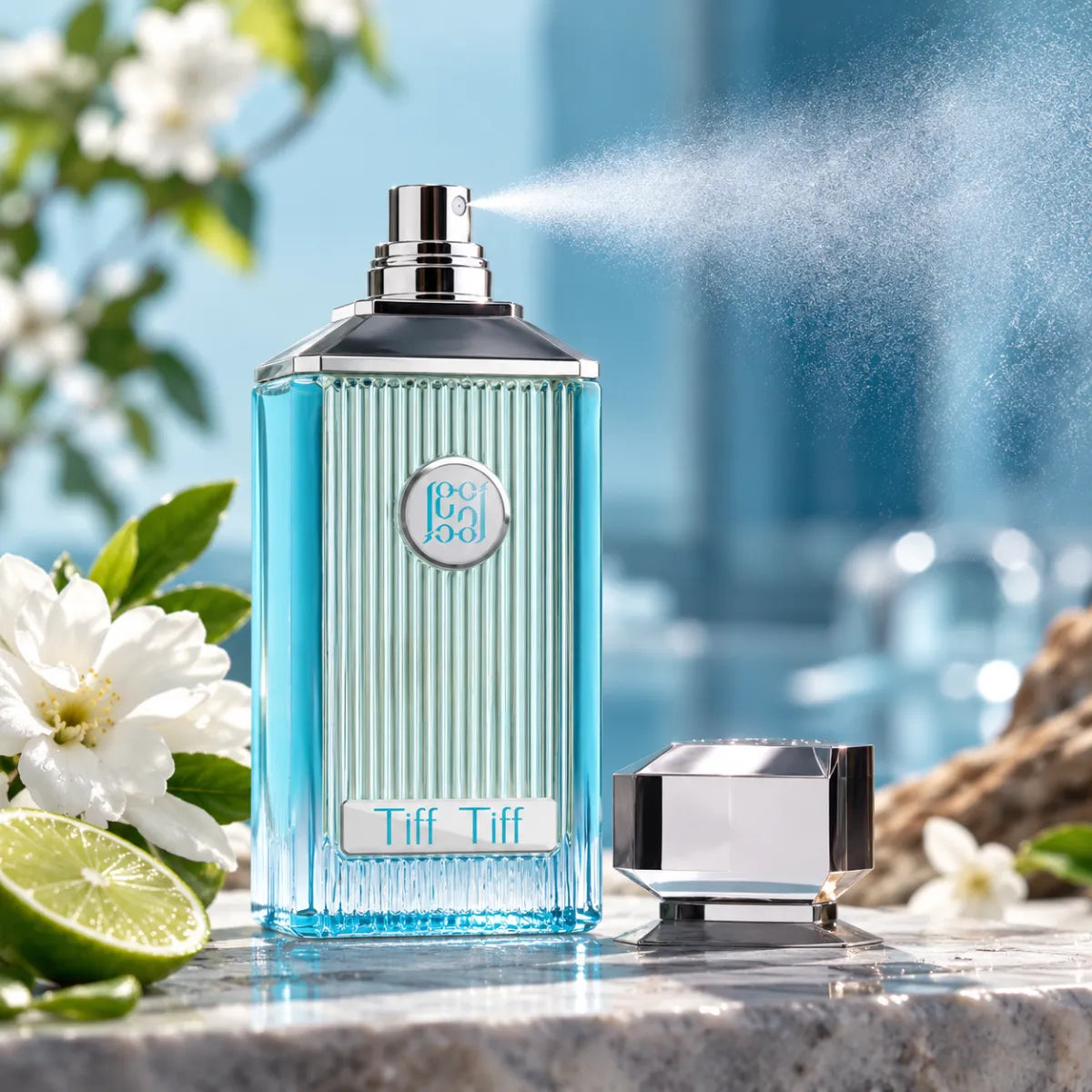 Original Ahmed Al Maghribi Tiff Tiff Eau De Parfum 100ml authentic luxury fragrance - Perfumesouq Qatar