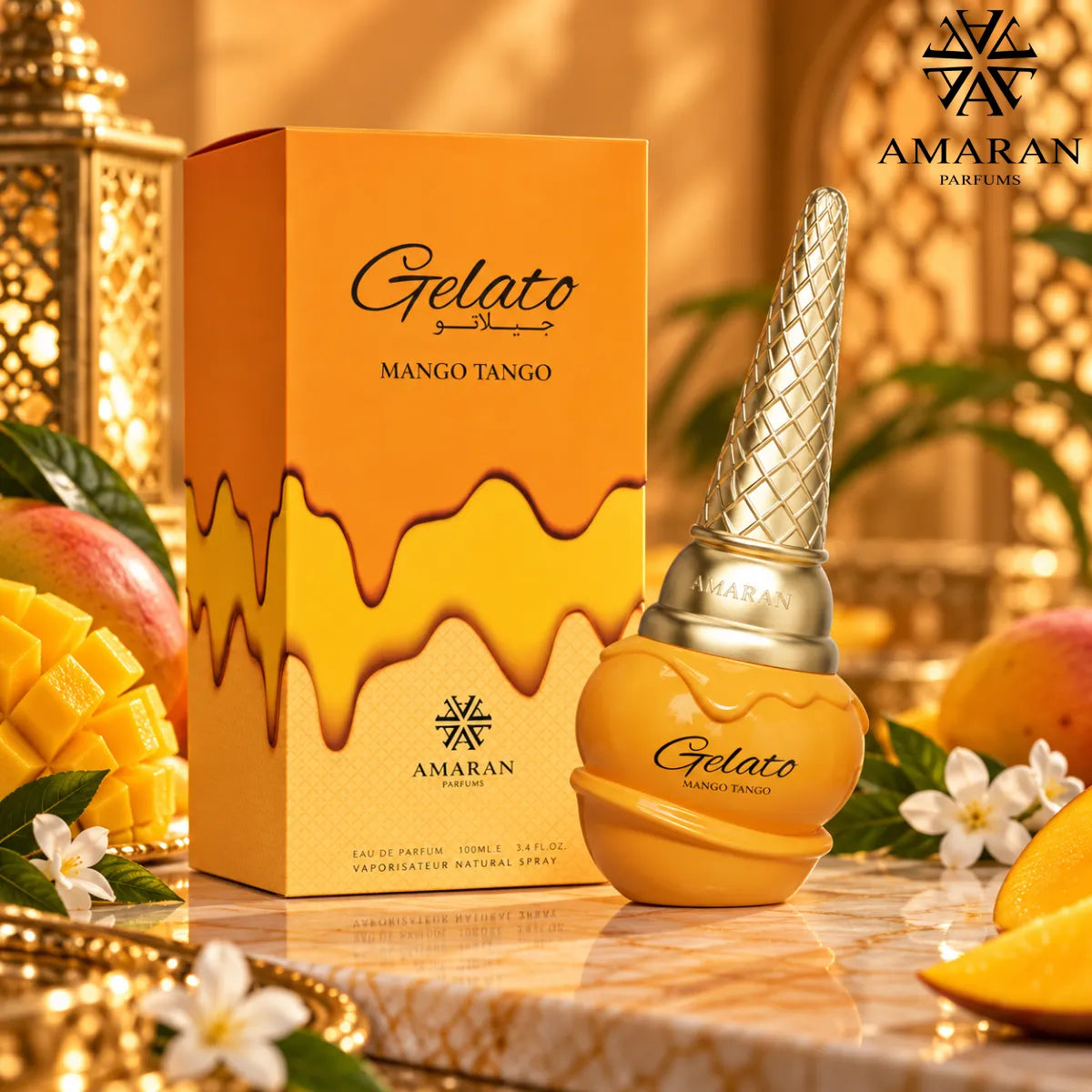 Buy Amaran Gelato Mango Tango Eau De Parfum 100ml from Perfumesouq, Doha, Qatar