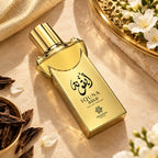 Amaran Iquna Gold Eau De Parfum 100ml for best price, creamy vanilla scent with lasting fragrance - Perfumesouq Qatar