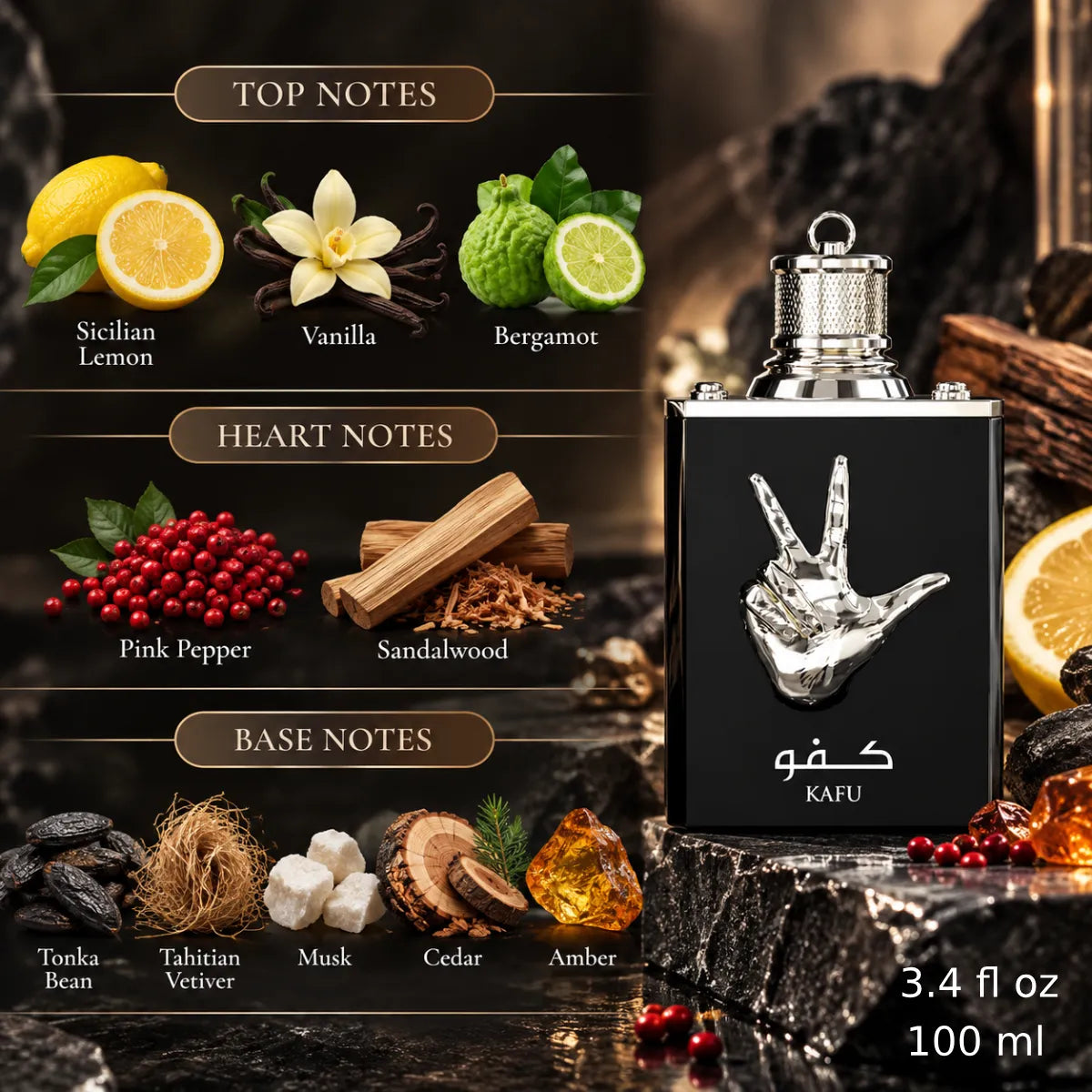 Authentic Amaran Kafu Eau De Parfum 100ml for best price with fast delivery - Perfumesouq Qatar