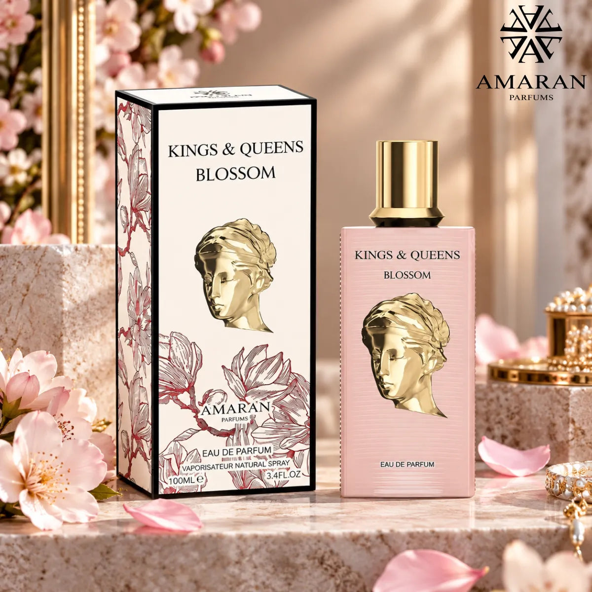 Buy Amaran King & Queen Blossom Eau De Parfum 100ml from Perfumesouq, Doha, Qatar