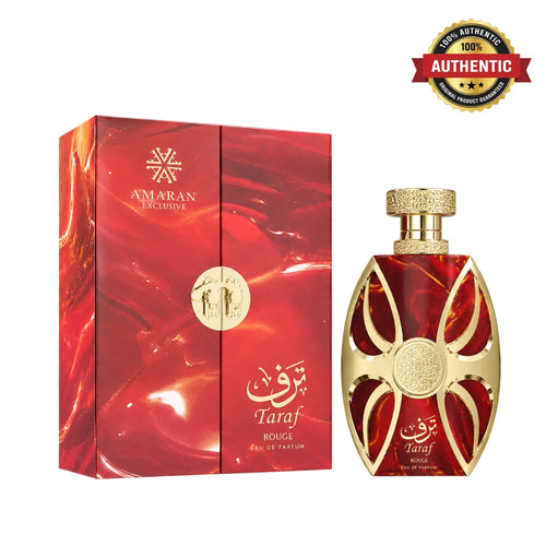 Amaran Taraf Rouge Eau De Parfum 100ml online at best price, cherry and raspberry fragrance - Perfumesouq Qatar