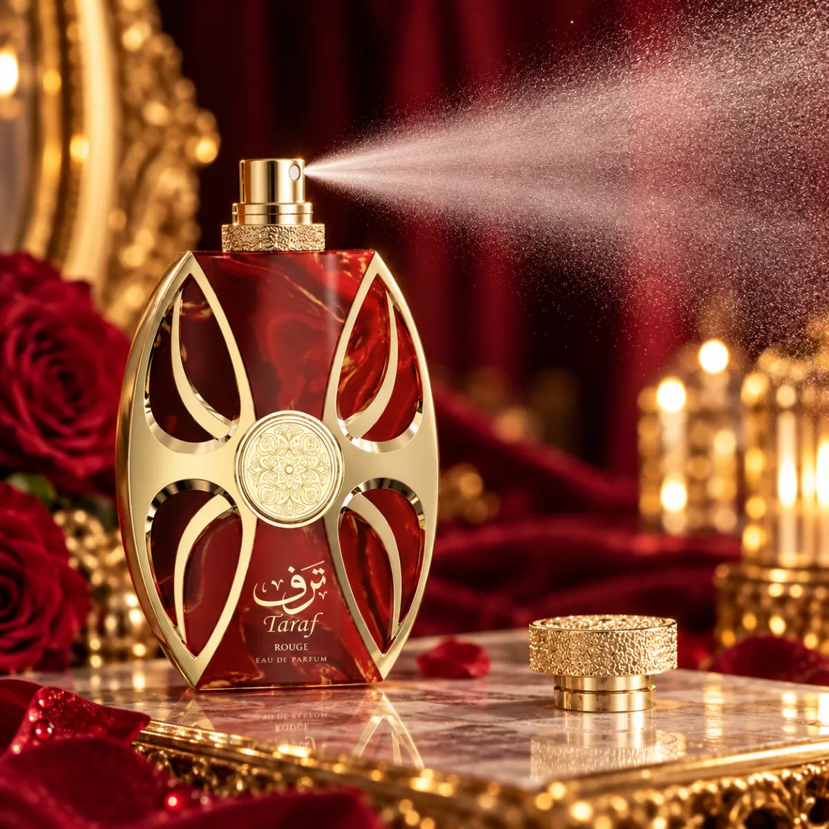 Original Amaran Taraf Rouge Eau De Parfum 100ml authentic luxury fragrance at best price - Perfumesouq Qatar