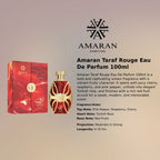 Amaran Taraf Rouge EDP 100ml luxury fragrance at best price, authentic and genuine product - Perfumesouq Qatar