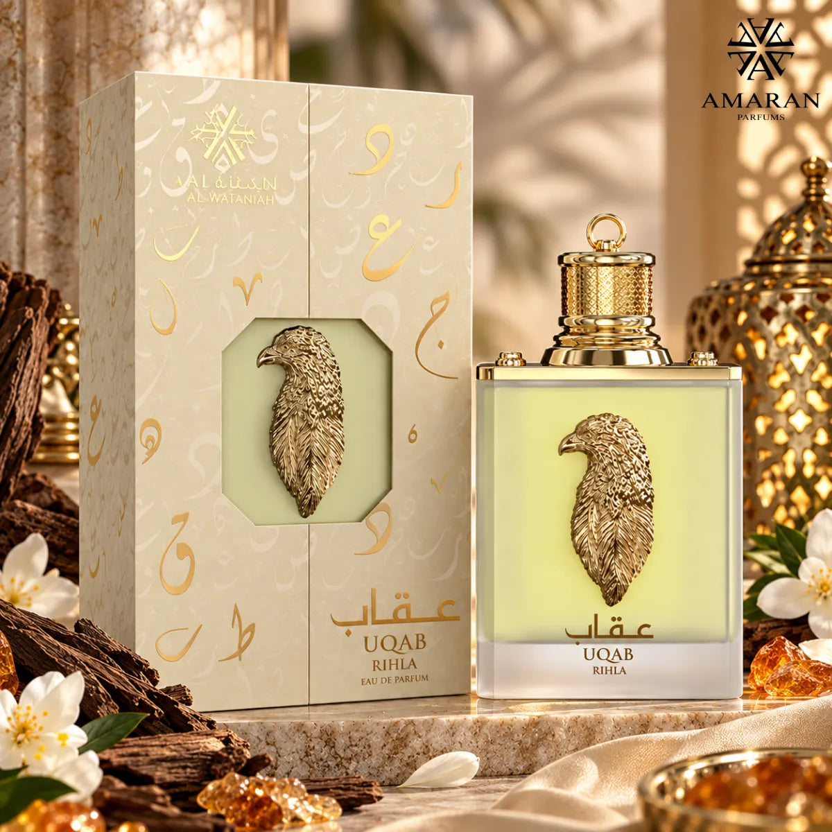 Buy Amaran Uqab Rihla Eau De Parfum 100ml from Perfumesouq, Doha, Qatar
