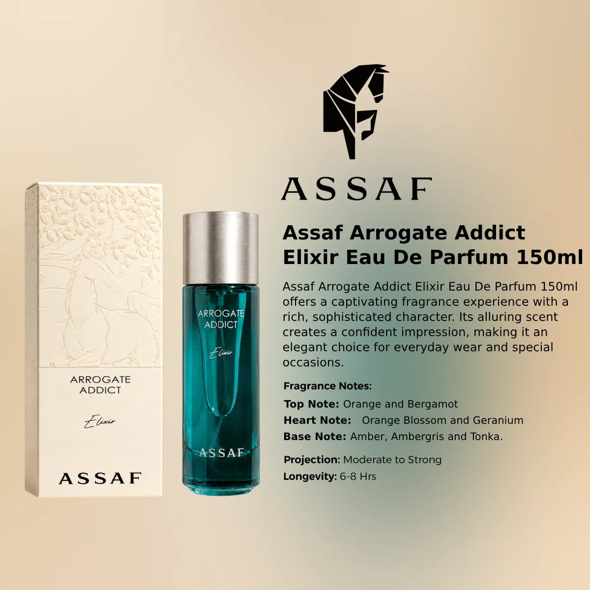 Buy Assaf Arrogate Addict Elixir EDP 150ml Online in Qatar ...