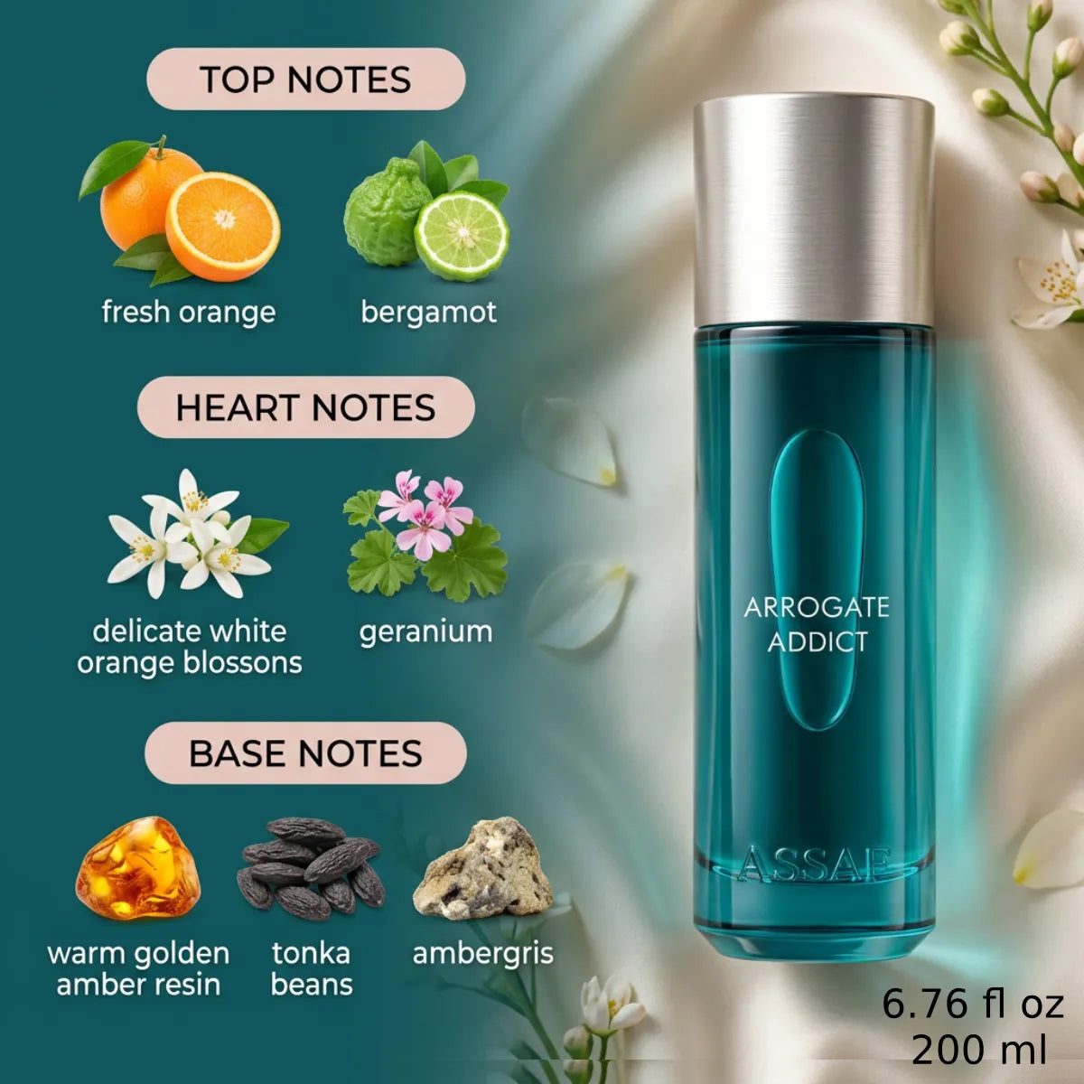 Authentic Assaf Arrogate Addict Eau De Parfum 200ml for best price with fast delivery - Perfumesouq Qatar
