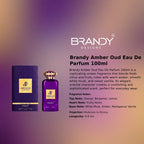 Brandy Amber Oud EDP 100ml luxury fragrance at best price in Qatar, authentic and genuine product - Perfumesouq Qatar