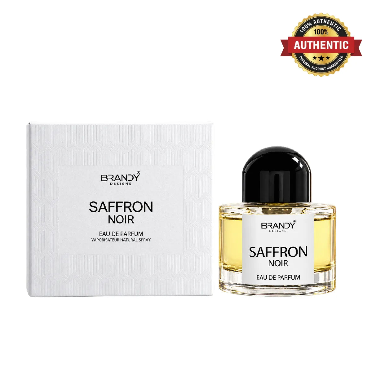 Brandy Saffron Noir Eau De Parfum 100ml online at best price, premium saffron fragrance - Perfumesouq Qatar