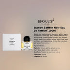 Brandy Saffron Noir EDP 100ml luxury fragrance at best price, authentic and genuine product - Perfumesouq Qatar