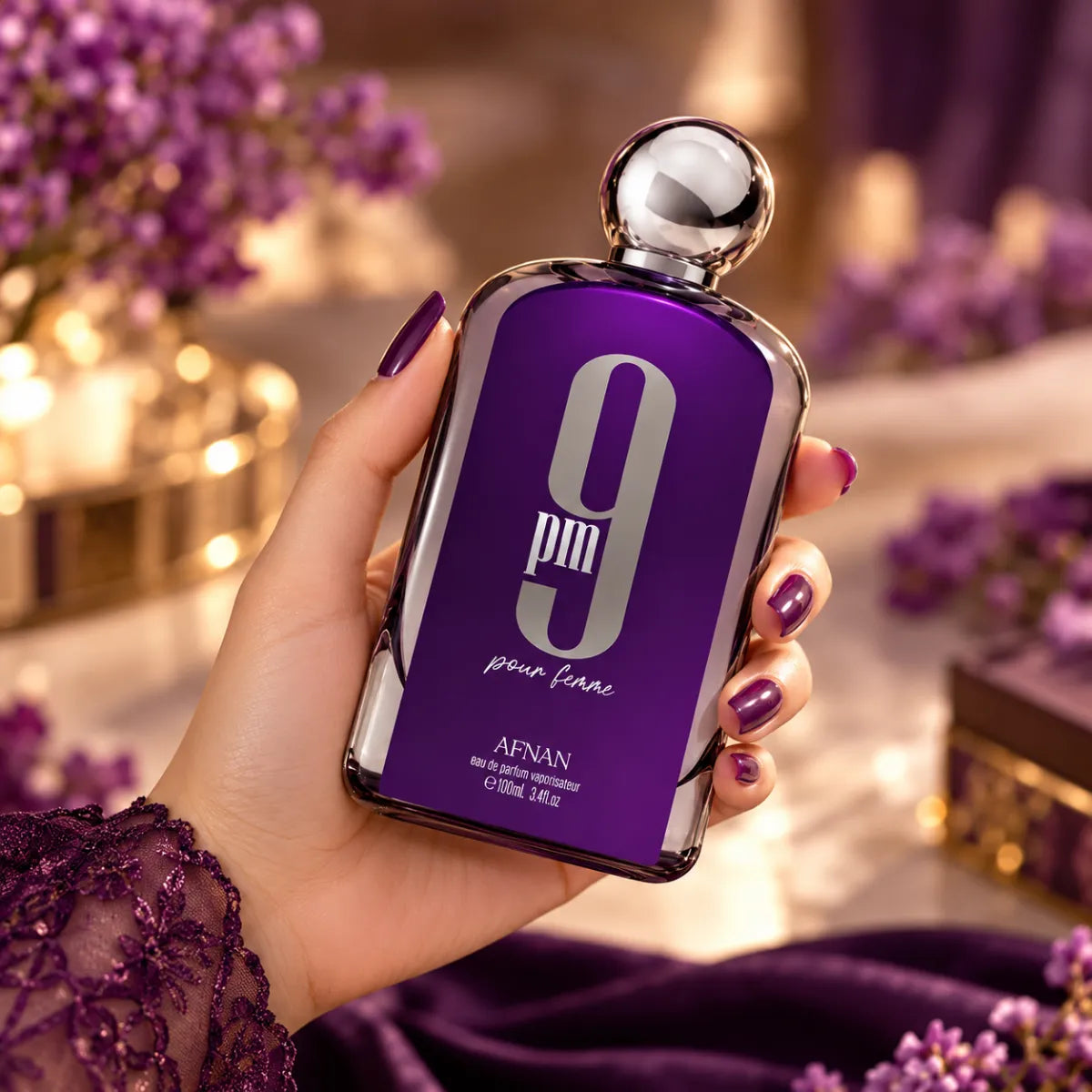 Premium Afnan 9pm Pour Femme EDP 100ml available at best price, sophisticated fragrance - Perfumesouq Qatar