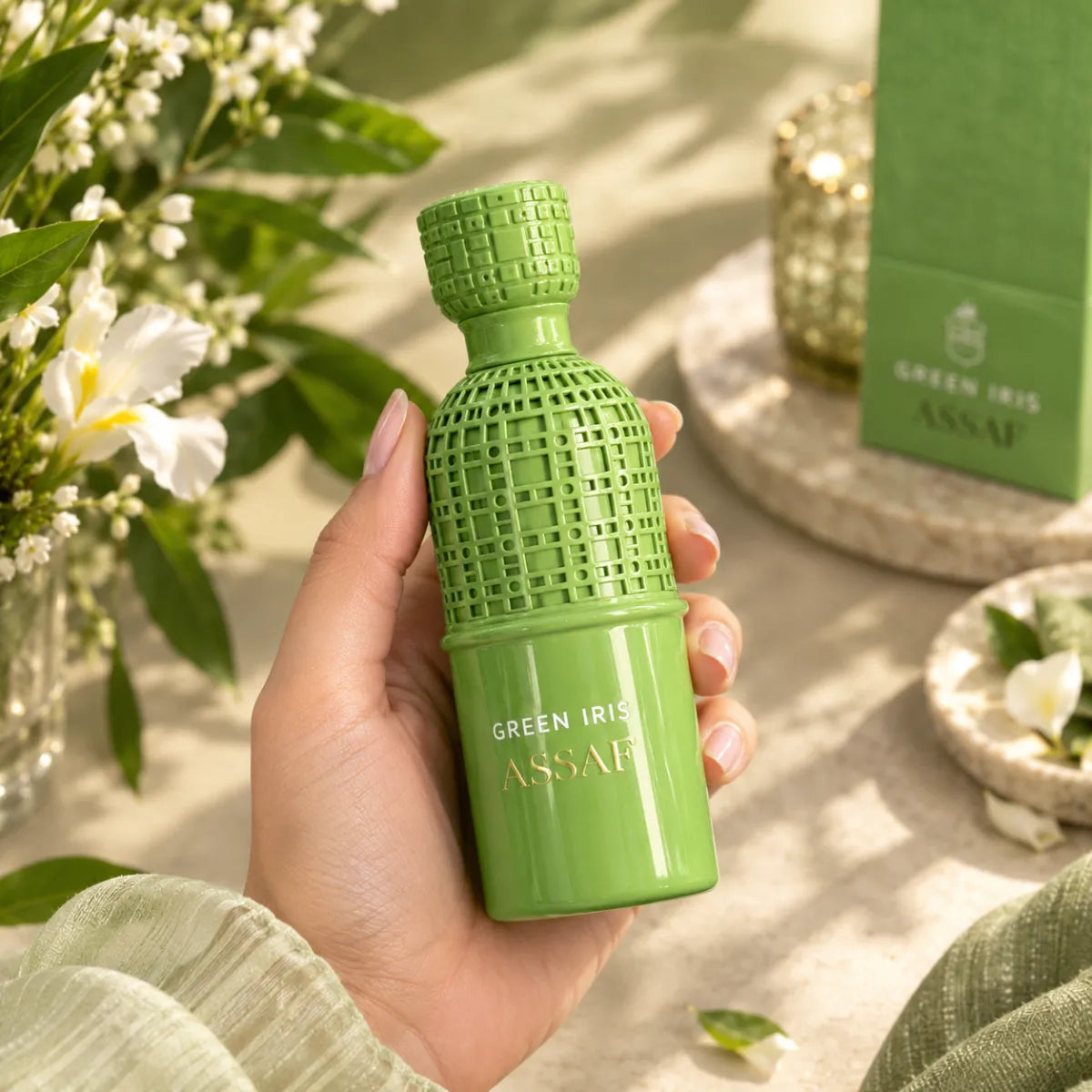 Premium Assaf Green Iris EDP 200ml available at best price, sophisticated fragrance - Perfumesouq Qatar