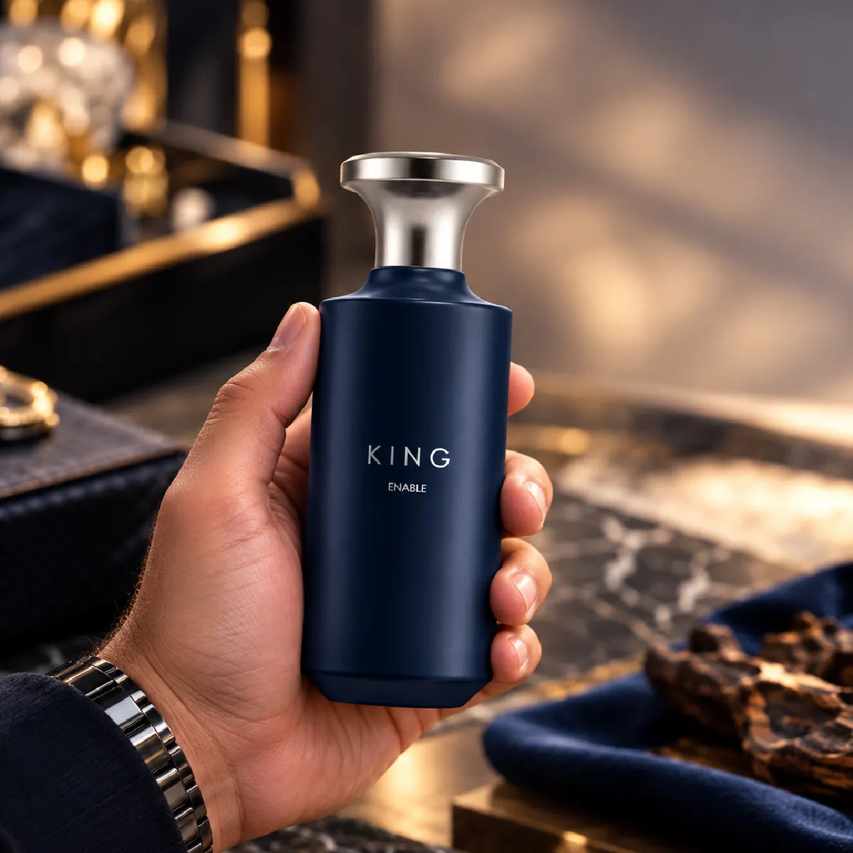 Premium Assaf King Enable EDP 150ml available at best price, refined and captivating fragrance - Perfumesouq Qatar