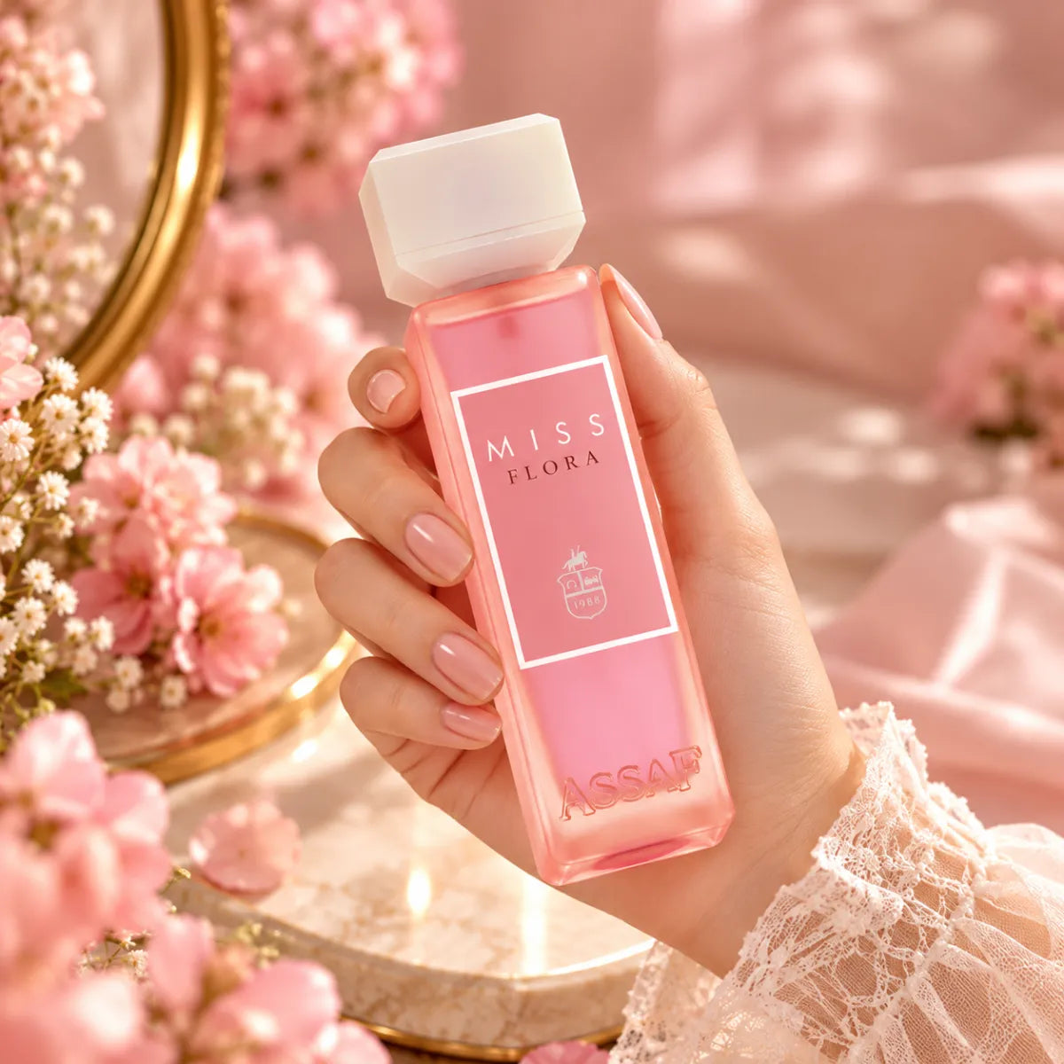 Premium Assaf Miss Flora EDP 200ml available at best price, refined and captivating fragrance - Perfumesouq Qatar
