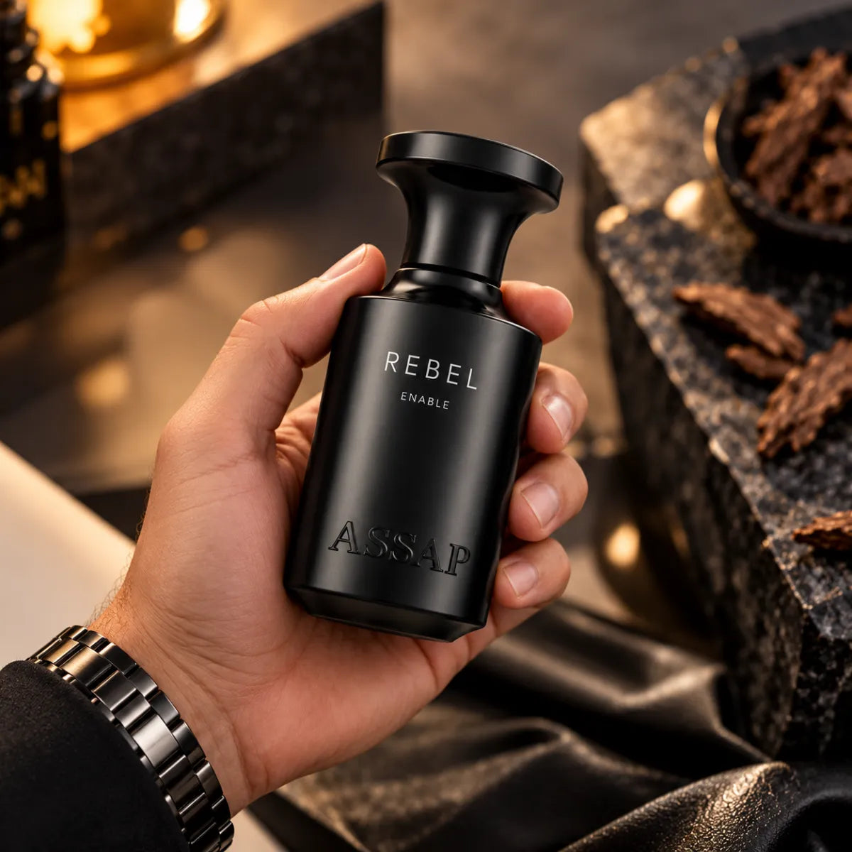 Premium Assaf Rebel Enable EDP 150ml, refined and captivating fragrance - Perfumesouq