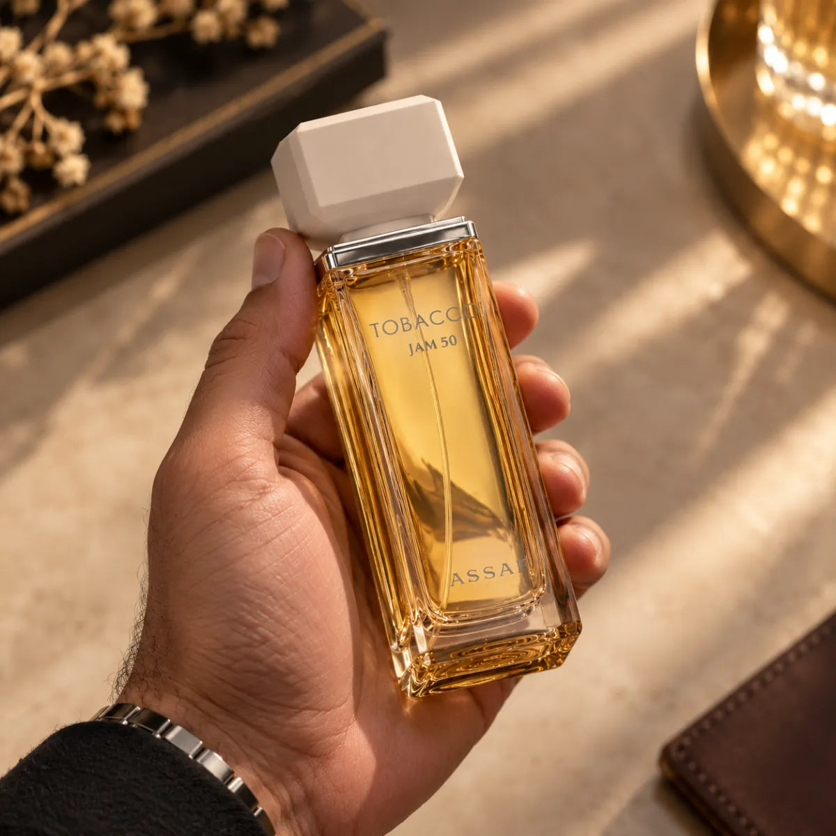 Premium Assaf Tobacco Jam 50 EDP 100ml, refined and captivating fragrance - Perfumesouq Qatar