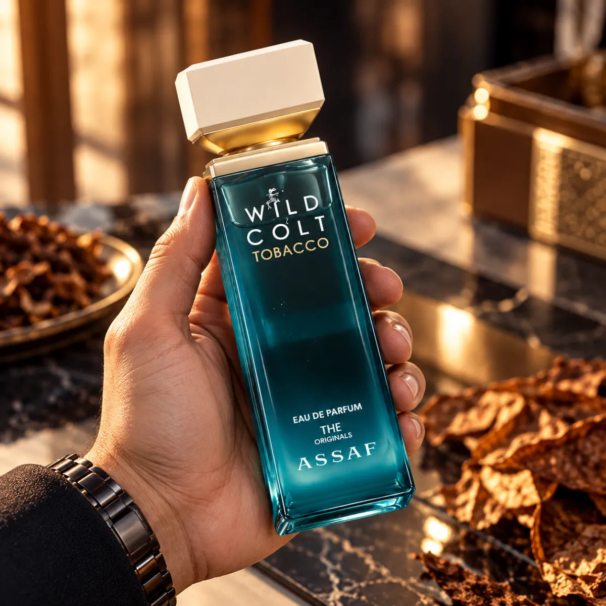 Premium Assaf Wild Colt Tobacco EDP 100ml, refined and captivating fragrance - Perfumesouq Qatar