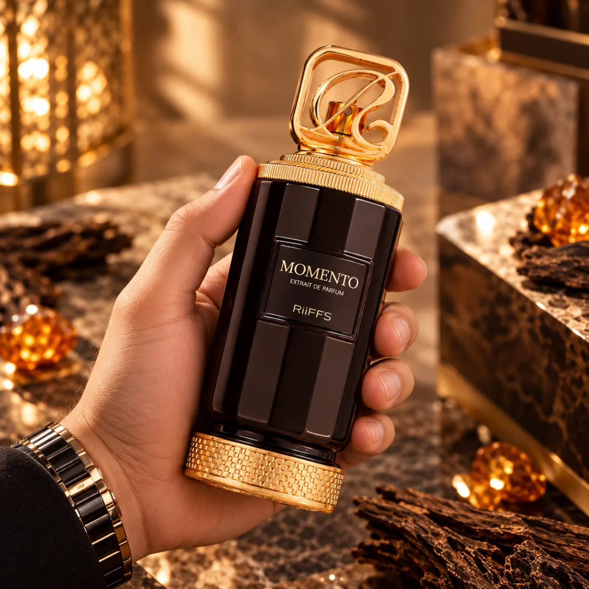 Premium Riiffs Momento EDP 100ml available at best price, sophisticated fragrance - Perfumesouq Qatar
