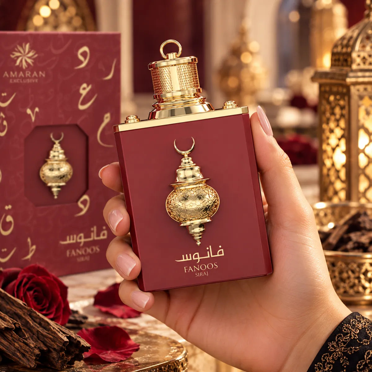 Premium Amaran Fansoos Siraj EDP 100ml available at best price, sophisticated fragrance - Perfumesouq Qatar