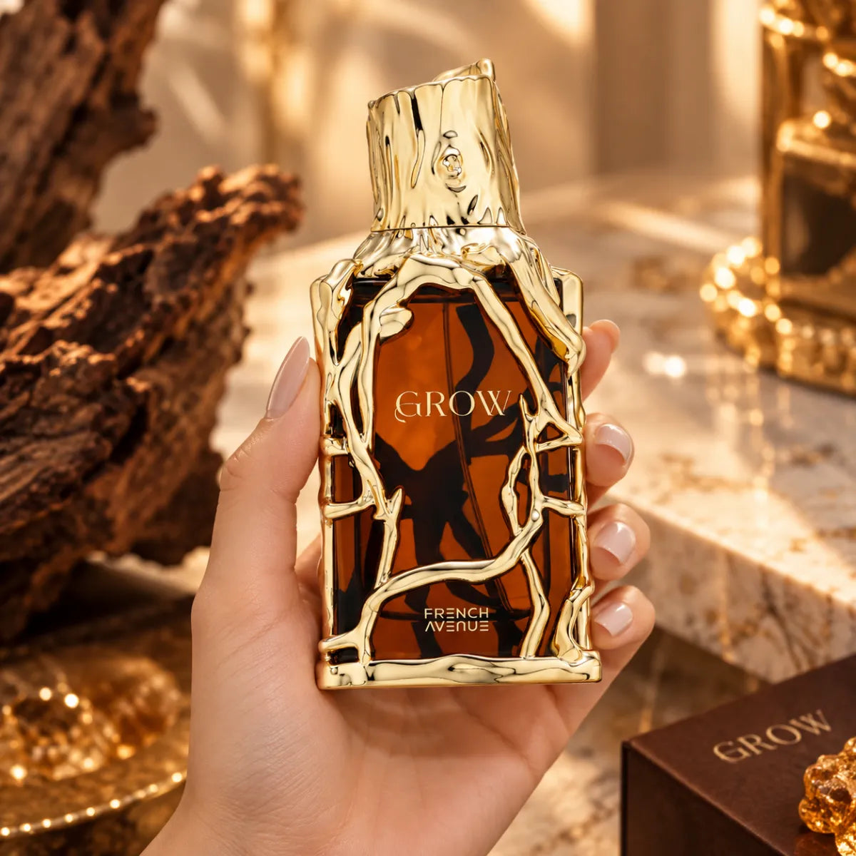 Premium French Avenue Grow Extrait De Parfum 100ml available at best price, sophisticated unisex fragrance - Perfumesouq Qatar