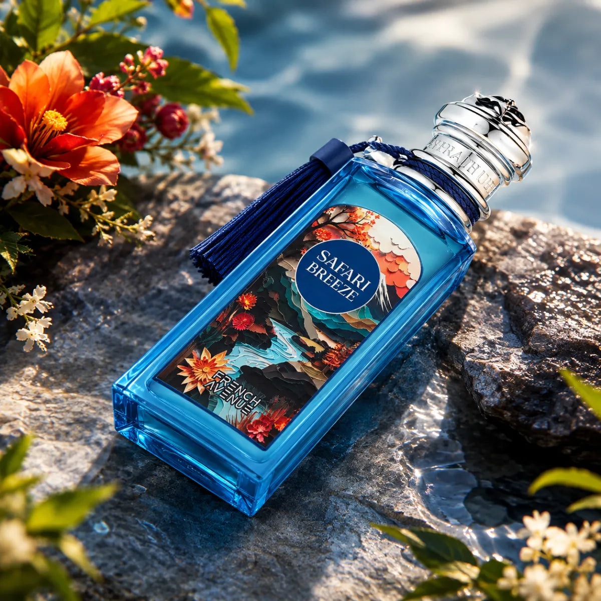 Premium French Avenue Safari Breeze EDP 100ml available in Qatar at best price, sophisticated fragrance - Perfumesouq Qatar