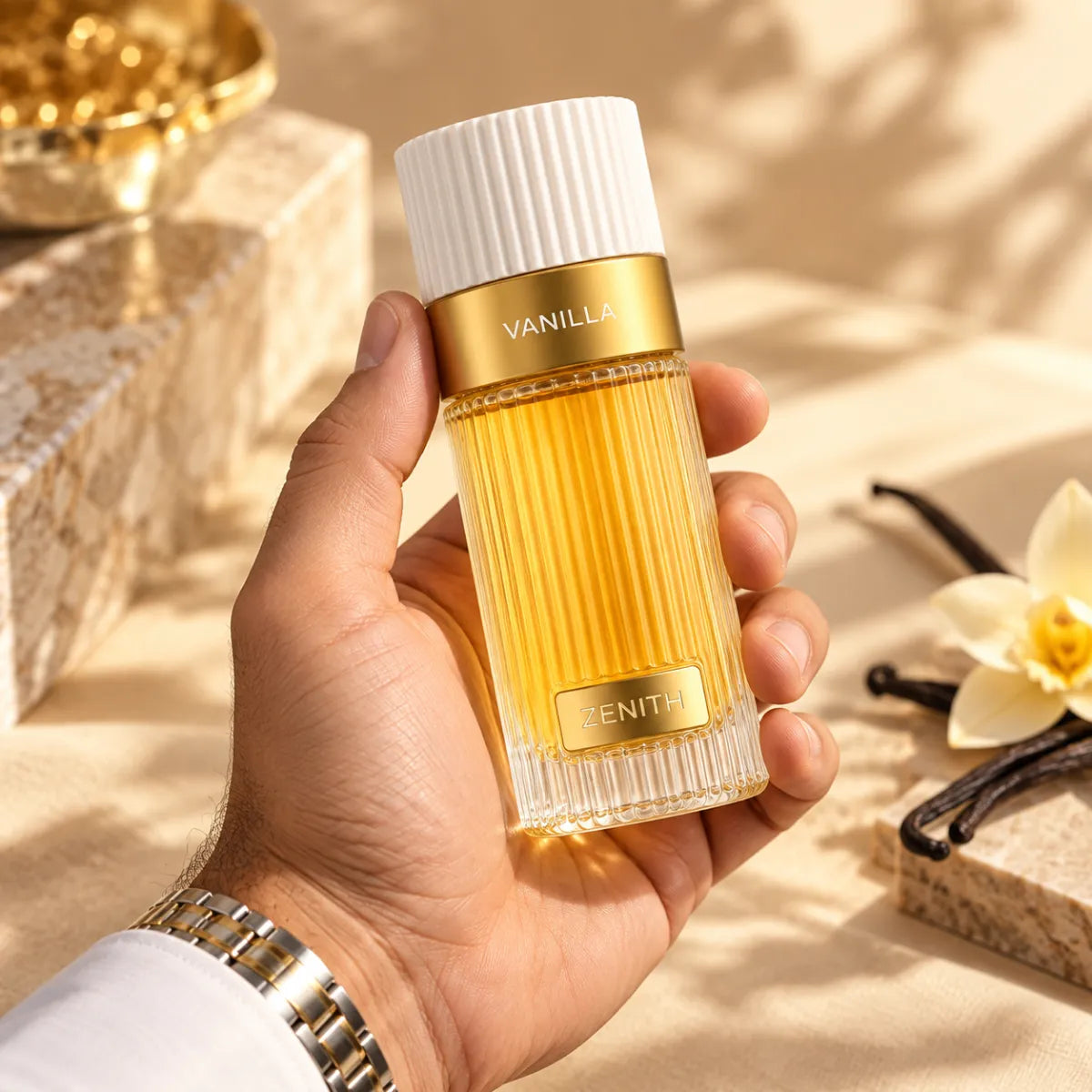 Premium French Avenue Zenith Vanilla EDP 100ml available at best price, sophisticated sweet fragrance - Perfumesouq Qatar