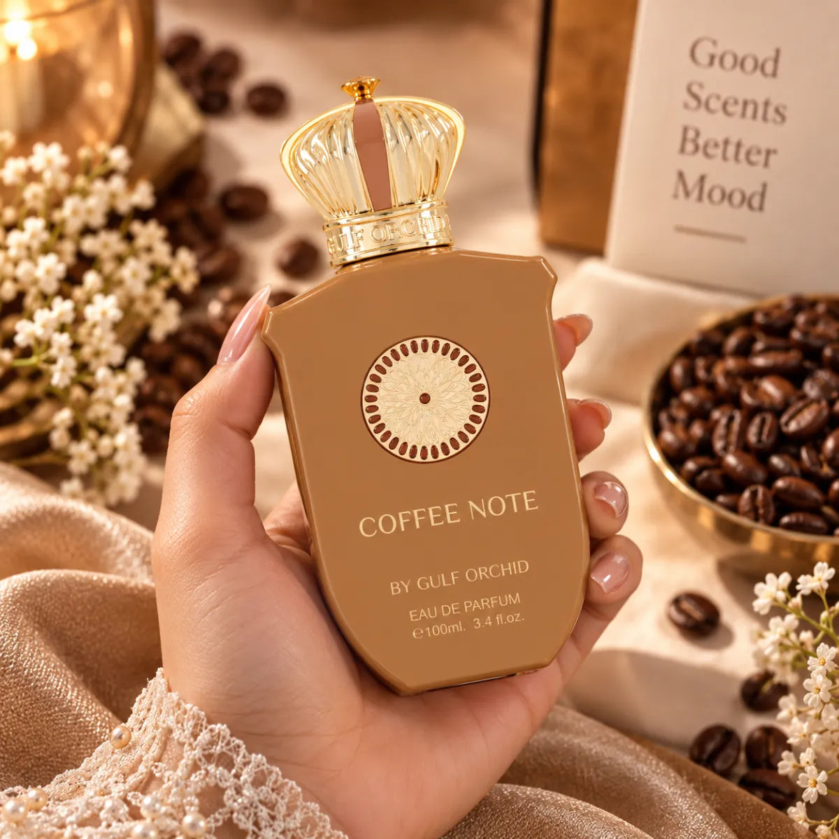 Premium Gulf Orchid Coffee Note EDP 100ml available in Qatar at best price, sophisticated coffee perfume - Perfumesouq Qatar