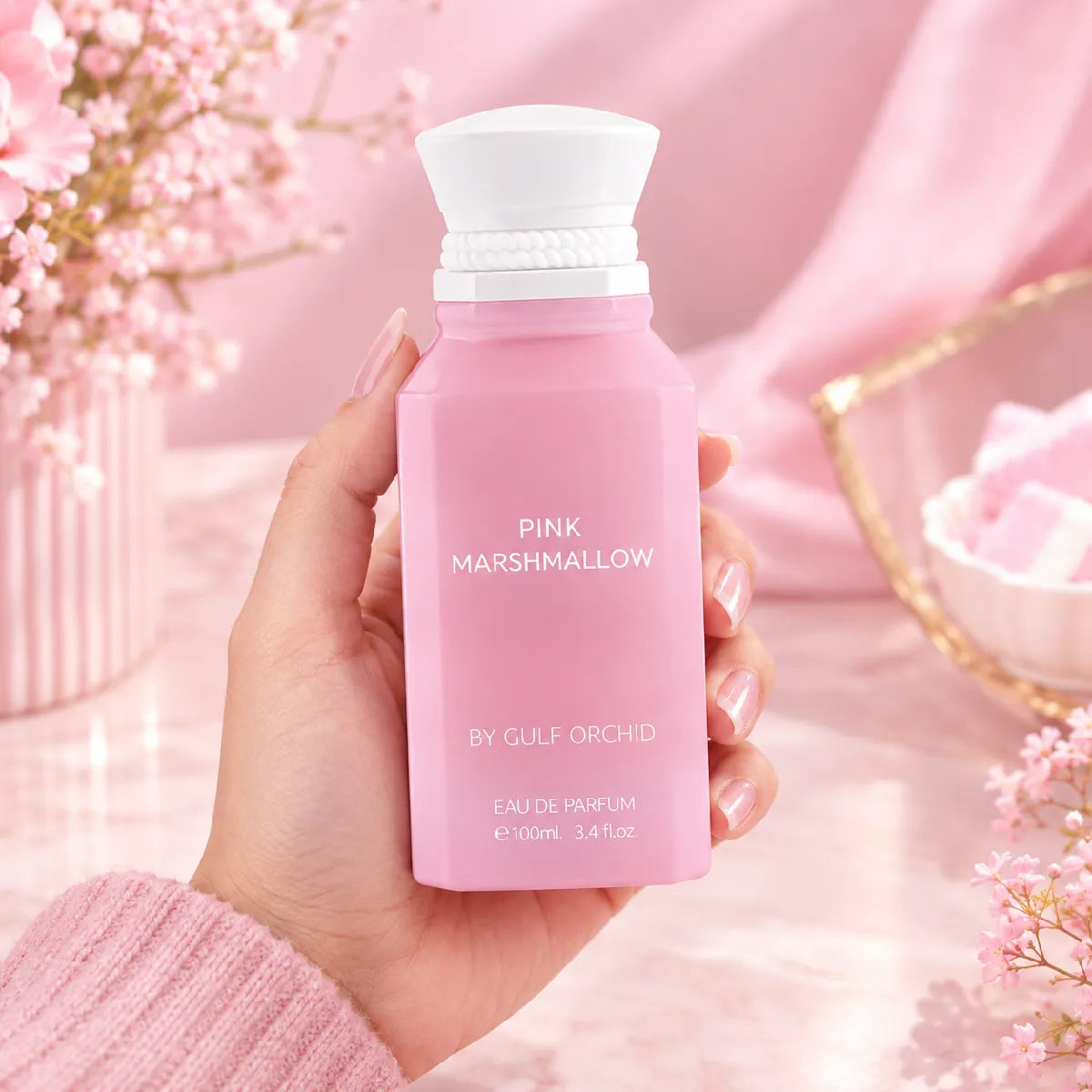 Premium Gulf Orchid Pink Marshmallow EDP 100ml available in Qatar at best price, sophisticated fragrance - Perfumesouq Qatar