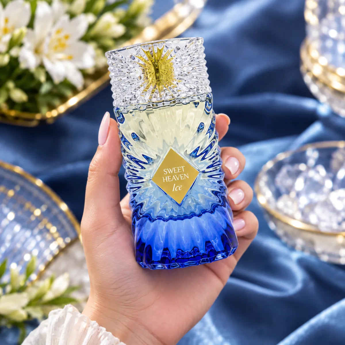 Premium Gulf Orchid Sweet Heaven Ice EDP 100ml available in Qatar at best price, sophisticated fragrance - Perfumesouq Qatar