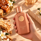 Premium Khadlaj Biscotti Caramel Pop Extrait 100ml available at best price, sophisticated gourmand fragrance - Perfumesouq Qatar