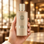 Premium Khadlaj Caffe Latte Extrait 100ml available in Qatar at best price, sophisticated fragrance - Perfumesouq Qatar