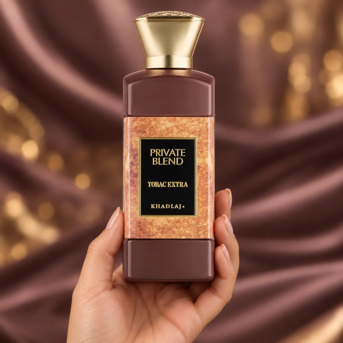 Premium Khadlaj Private Blend Tobac Extra Extrait 100ml available in Qatar at best price, sophisticated fragrance - Perfumesouq Qatar