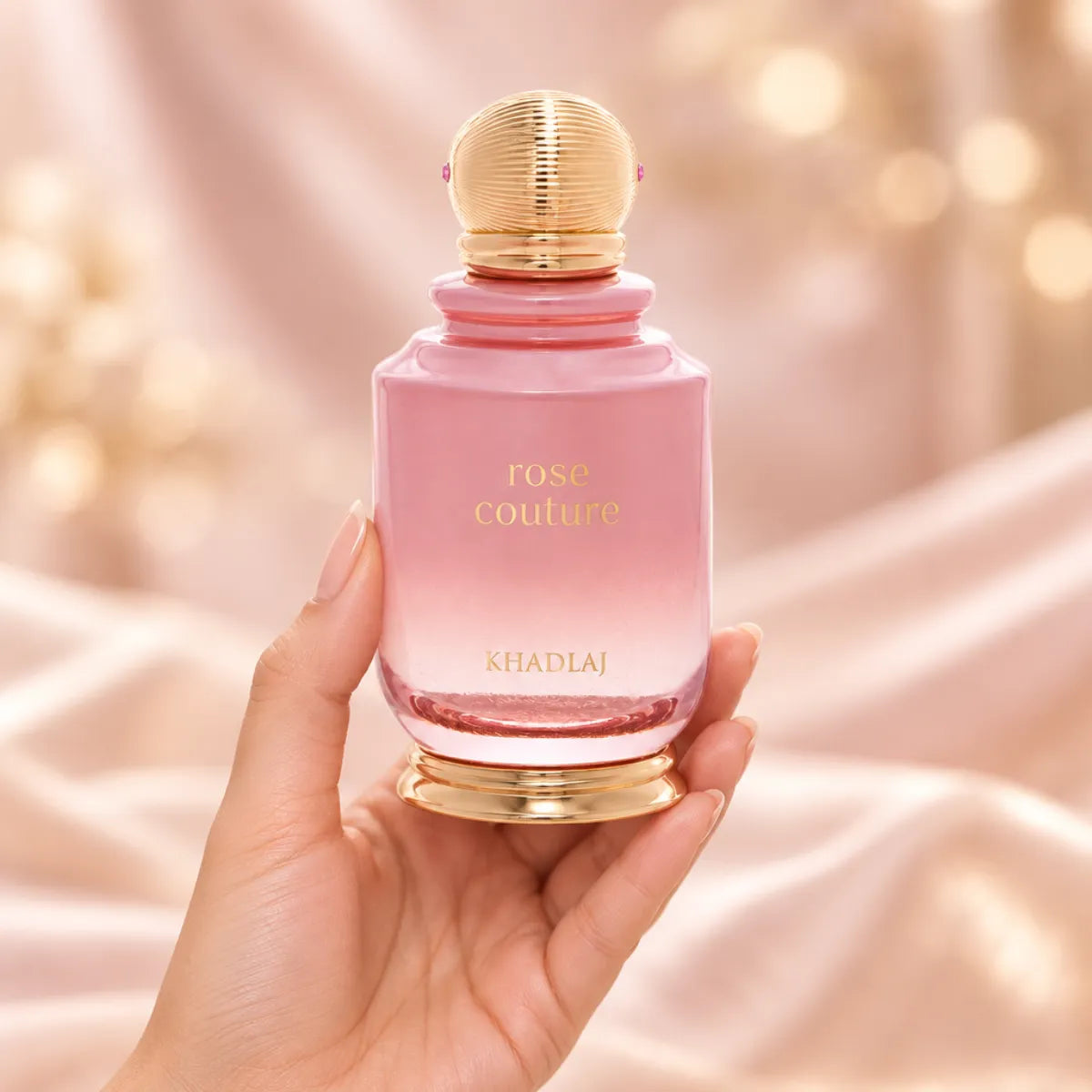 Premium Khadlaj Rose Couture EDP 100ml available in Qatar at best price, sophisticated fragrance - Perfumesouq Qatar